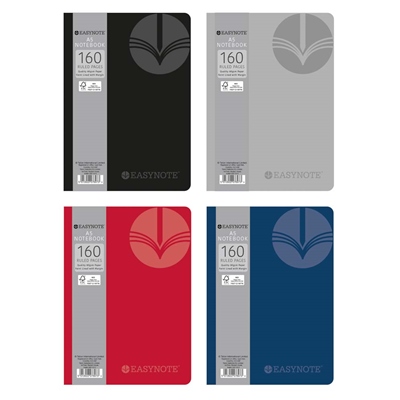 A5 Icon Notebook 4 Classic Colours